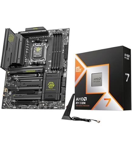 CPU Ryzen7-9800x3d +ASUS B650M-Plus WiFi Amazon.com: MICRO CENTER AMD Ryzen 7 9800X3D CPU Processor